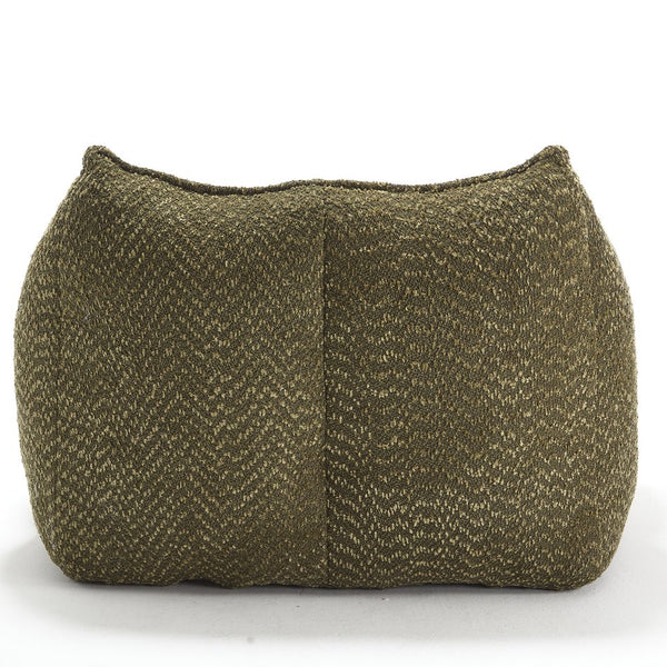 English Elm Sofa plush beanbag chair with superfiber cover and resilient foam filling for ultimate home comfort and relaxation Olive Green W1996P252266