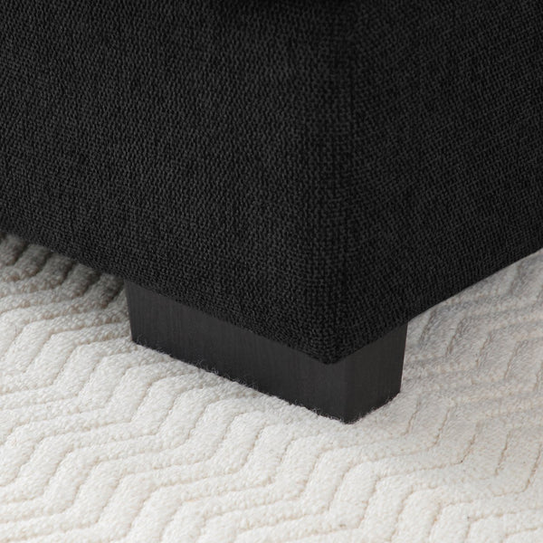 English Elm 130" U-Shaped Sofa With Console & Cupholders - 6-Seat Upholstered Lounge Set For Modern Living Spaces W1117S00244