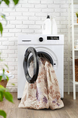 English Elm Floral Comforter Set With Hypoallergenic Sheets In Taupe - Elegant Layering For Cozy Bedrooms! B035P266689