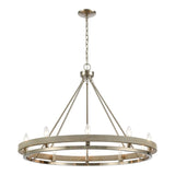 Ramsey 34'' Wide 10-Light Chandelier