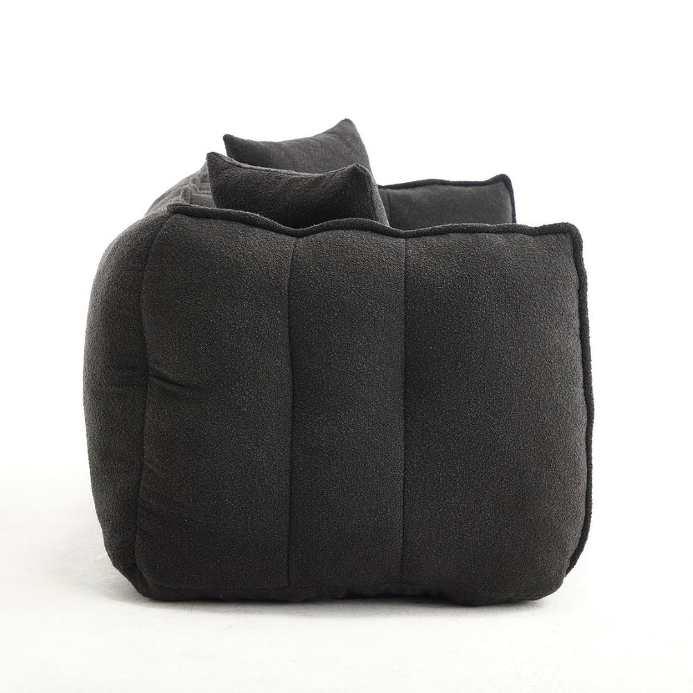 English Elm Soft Beanbag Chair For Two - High-Resilience Foam Comfort, Ideal For Gaming, Reading & Lounging W1996P309526-GIGA