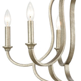 Lanesboro 27'' Wide 6-Light Chandelier - Dusted Silver 75106/6 Elk Lighting