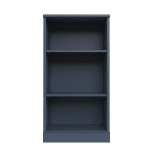 HomeRoots 36 Inch Solid Wood Three Shelf Adjustable Bookcase for Home Library and Living Room Display 16.5 inches 751310