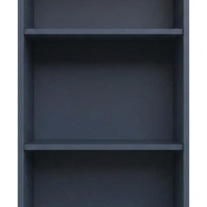 36 Inch Solid Wood Three Shelf Adjustable Bookcase for Home Library and Living Room Display