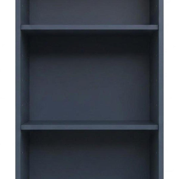 36 Inch Solid Wood Three Shelf Adjustable Bookcase for Home Library and Living Room Display