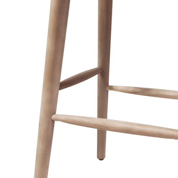 English Elm Christopher Knight Home® - JACE Rustic Acacia Outdoor Barstools Set of 2 – 30" Faux Rattan Seats, Tapered Legs, Weather-Ready 70855.00MLBRN