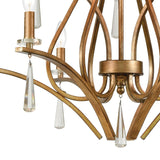 Katania 30'' Wide 9-Light Chandelier - Bronzed Gold 75148/9 Elk Lighting