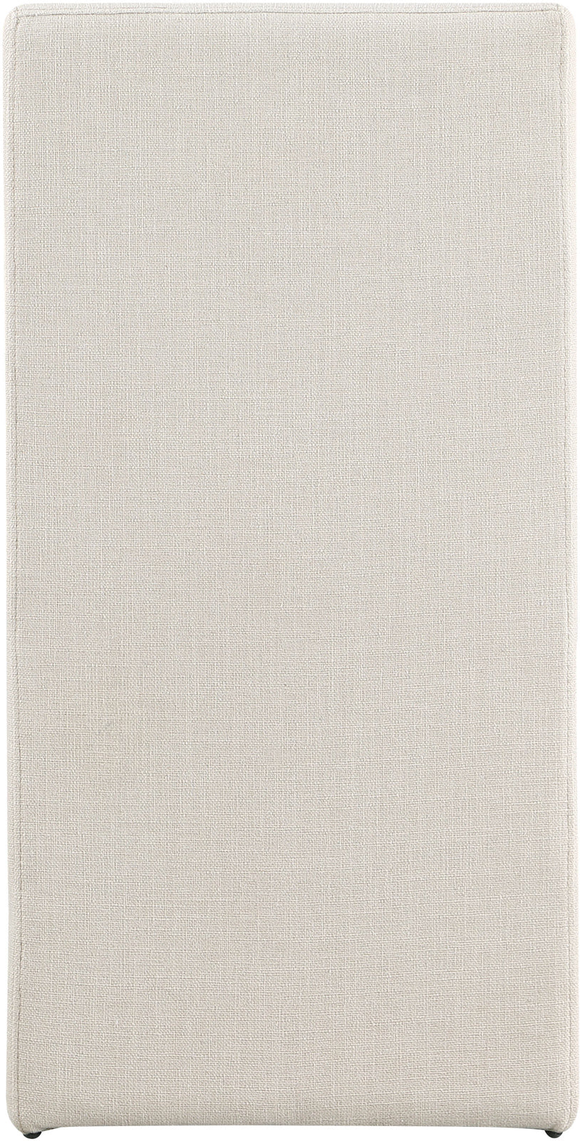 Benson Beige Linen Textured Fabric Dining Chair 751Beige-C Meridian Furniture