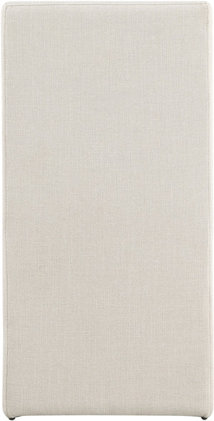Benson Beige Linen Textured Fabric Dining Chair 751Beige-C Meridian Furniture