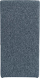 Benson Blue Linen Textured Fabric Dining Chair 751Blue-C Meridian Furniture