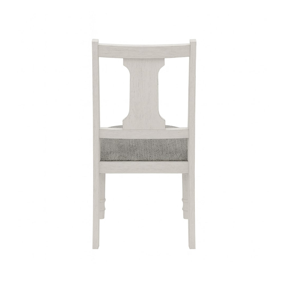 English Elm Set Of 2 Linen Upholstered Dining Side Chairs - Chic, Comfortable Seating For Any Space B016P392420-GIGA