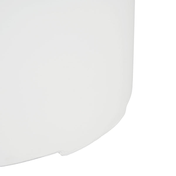 English Elm Christopher Knight Home® - 16X20 Inch Mgo Tank Holder/Side Table - Stylish White Accent For Outdoor Living & Propane Storage N772P289217W