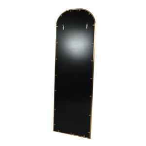 English Elm Christopher Knight Home® - LENGTH Mirror Antique Brass Full-Length Wall Mirror 78x30.5 MDF Frame Vintage Brass Finish Reflective Elegance 69701.00