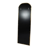 Christopher Knight Home® - Noble House - Revere Contemporary Rounded Rectangular Leaner Mirror, Brushed Brass