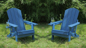 English Elm 2-Piece All-Season Outdoor Lounge Chairs Set For Patios & Gardens – Adjustable, Weather-Resistant Comfort W2085P363118