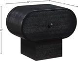 Harlow Black Night Stand 752Black-NS Meridian Furniture