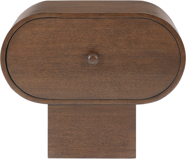 Harlow Brown Night Stand 752Brown-NS Meridian Furniture