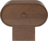 Harlow Brown Night Stand 752Brown-NS Meridian Furniture