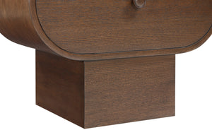 Harlow Brown Night Stand 752Brown-NS Meridian Furniture