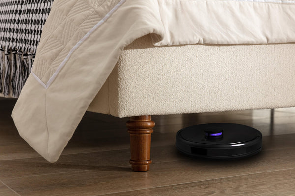 English Elm Harper Upholstered California King Bed With 54" Tall Headboard, Ivory Boucle, Easy Assembly & No Box Spring B083P358494