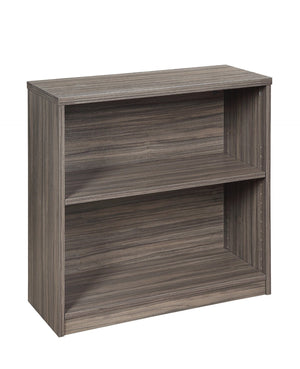 OSP Home Furnishings Lodi Contemporary 2-shelf Bookcase with Modular Office Storage and Laminate Finish LOD-55-URB