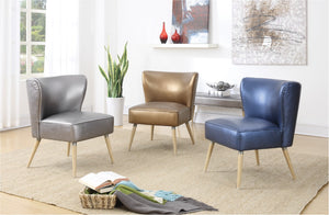 OSP Home Furnishings Amity Side Chair Sizzle Azure