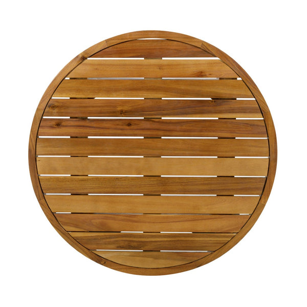 English Elm Outdoor Acacia Wood 4 Piece Conversation Set with Woven Rope Back Teak Resort Style N768P408130T_2_N768P408131T