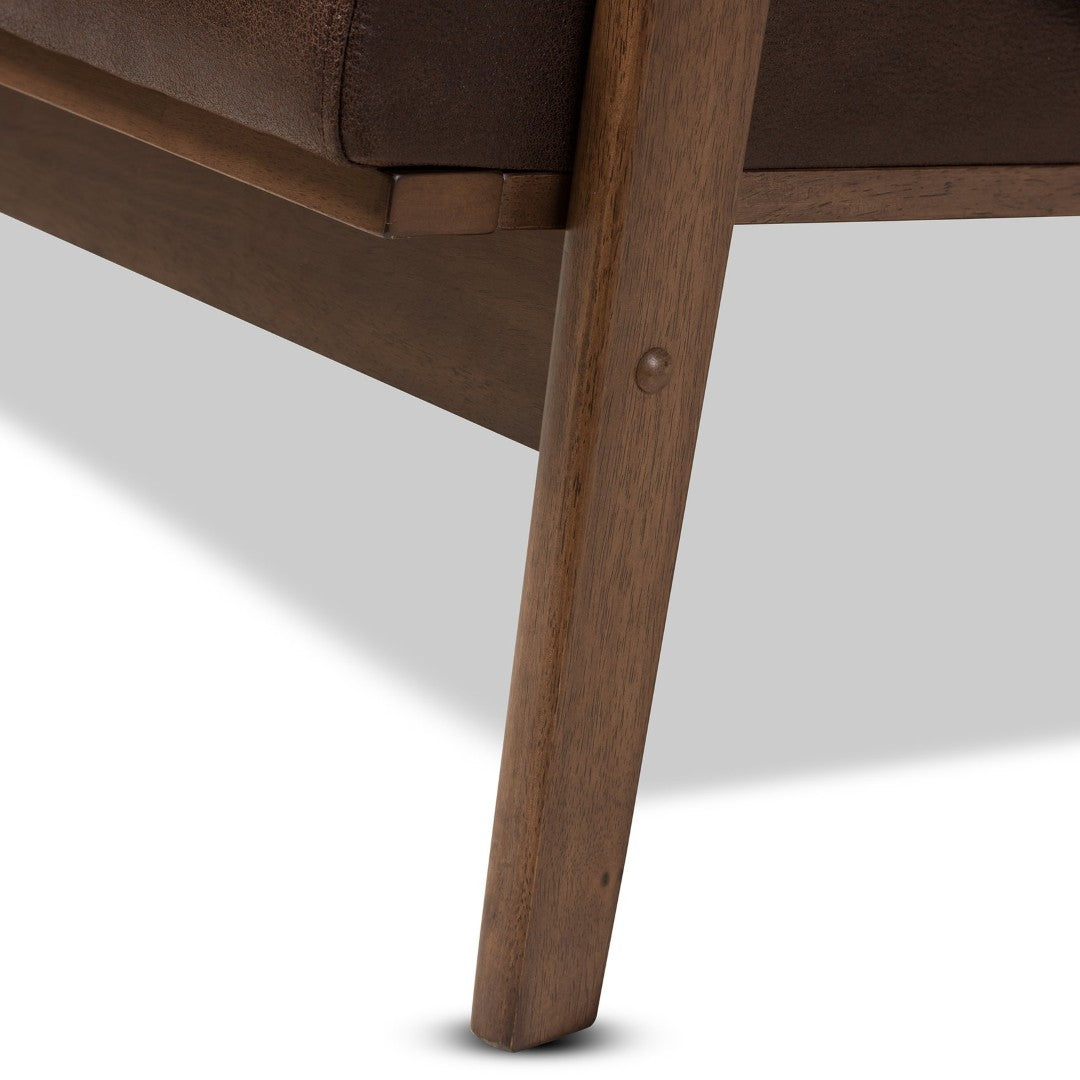 Baxton Studio Bianca Sofa - Thumbnail 5