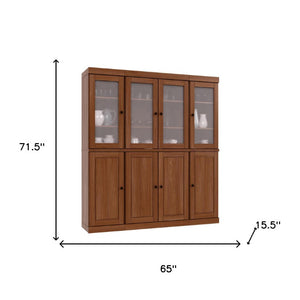 72 Inch Solid Wood Pantry Cabinet Freestanding Kitchen Storage Organizer Closet