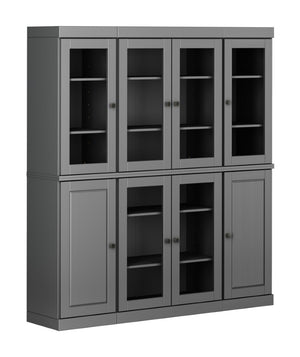 HomeRoots 72 Inch Solid Wood Pantry Cabinet Freestanding Tall Kitchen Storage Organizer 754520