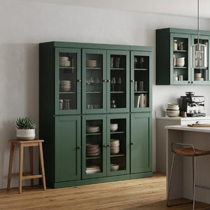 72 Inch Solid Wood Pantry Cabinet Tall Freestanding Kitchen or Bedroom Storage