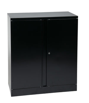 OSP Home Furnishings 42" Locking Office Storage Cabinet with Adjustable Shelves for Organized Workspaces ST423618-B