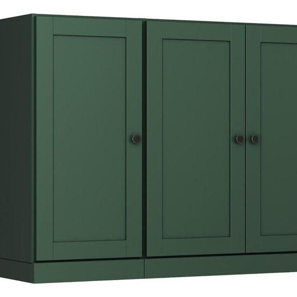 65 Inch Solid Wood Sideboard with Four Cabinet Doors and Two Storage Drawers