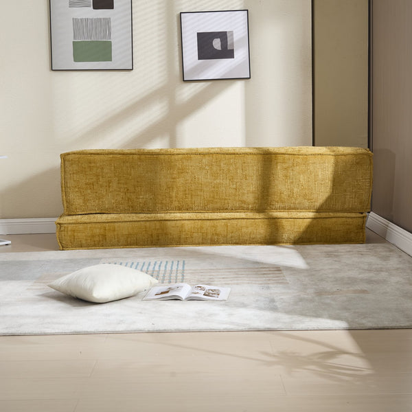 English Elm Coolmore Modular Chenille Sofa - Space-Saving Design, Flexible Layouts, And Built-In Side Pockets W1152P320503