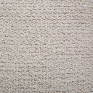 18 Inch Square Cotton Blend Cube Pouf Ottoman Bohemian Floor Seat for Living Spaces