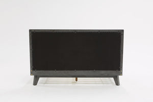 VIG Furniture California King Nova Domus Soria Modern Grey Wash Bed VGMABR-32-BED-GRY-CK