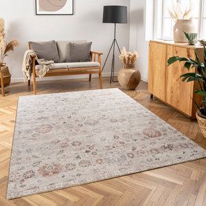 English Elm Majestic Traditional Polyester Area Rug with Stain Resistant Pile for Living Rooms B186P428849