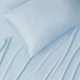 Beautyrest Tencel Polyester Blend Casual Sheet Set BR20-3896 Blue