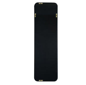 47 Inch Black Aluminum Framed Full Length Mirror Wall or Door Hanging Bedroom