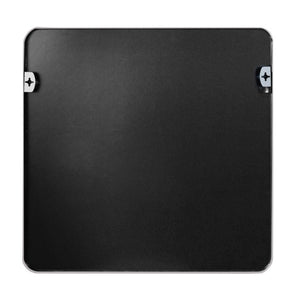 30 Inch Aluminum Square Framed Wall Vanity Mirror for Modern Bathroom Decor and Style