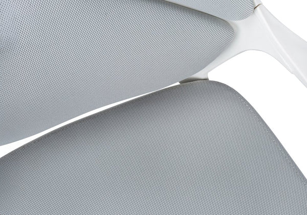 English Elm Office Gaming Chair with Ergonomic High-Back, Thick Padded Seat, Tilt Lock, 360° Swivel Mobility White 27 L x 11 W x 23 H B2710P219672