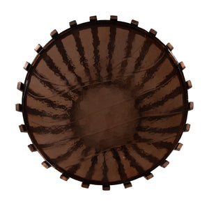 Zuo Modern Kafig Side Table Bronze - Modern Recycled Glass & Iron Design For Chic Living Spaces And Decor Bronze Recycled Sand Cast Glass,Iron 110614-zuo-modern