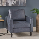 Christopher Knight Home® - Noble House - Blithewood Contemporary Club Chair with Plush Microfiber Cushions