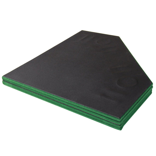 English Elm Ino Folding Octagon Felt Poker Tabletop for 8 Players with Cup Holders and Carry Case W2748P271360