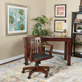 OSP Home Furnishings Deluxe Wood Banker's Chair Espresso Finish