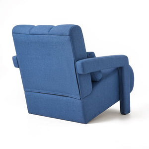 English Elm Modern Linen Accent Chair Scandinavian Style with Lumbar Pillow for Living Room W2671P411189