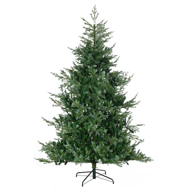 English Elm Homcom 7.5Ft Realistic Artificial Christmas Tree With 1288 Branches, Auto-Open, Easy Setup & Safe Design W2225P229601