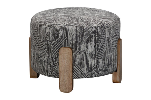 Basset Mirror Jasper Bold Zebra Print Chair - Modern Elegance With Durable Fabric & Sturdy Mango Wood Legs Black Mango,Fabric 7585-lr-101