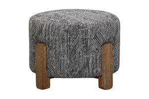 Basset Mirror Jasper Bold Zebra Print Chair - Modern Elegance With Durable Fabric & Sturdy Mango Wood Legs Black Mango,Fabric 7585-lr-101