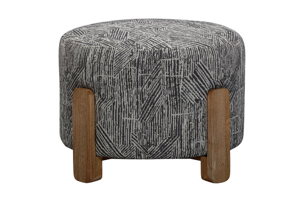 Basset Mirror Jasper Bold Zebra Print Chair - Modern Elegance With Durable Fabric & Sturdy Mango Wood Legs Black Mango,Fabric 7585-lr-101